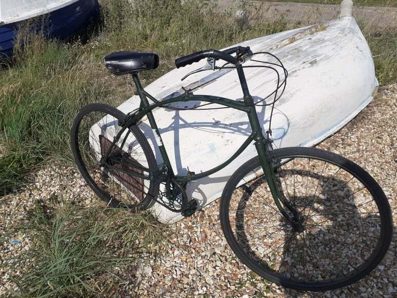Moyeu Avant BSA NOS – Vélo Paratrooper WWII – Pièce Ancienne Armée Britannique