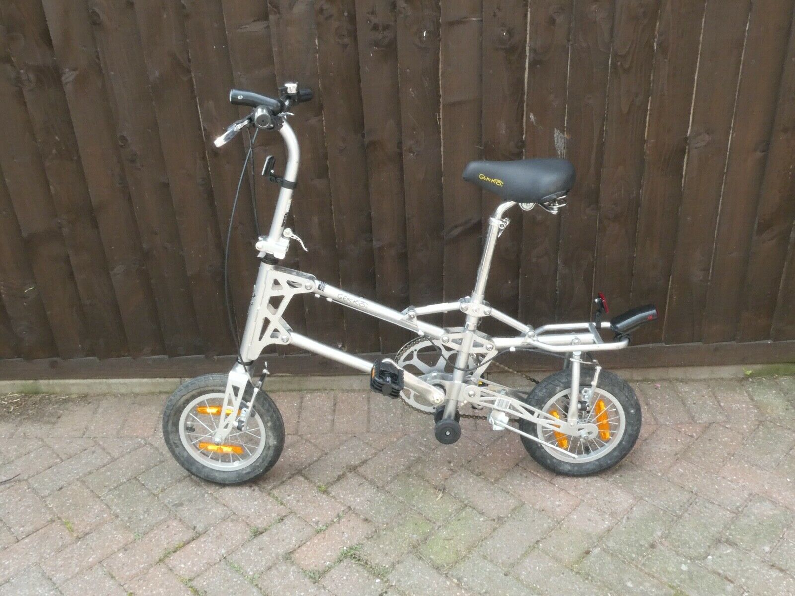 gekko magis klapprad SPIDER City Compact Folding Bike Silver EC Helmgröße:S/M | 53-57cm Im Lastenrad Kinder transportieren filtro:uniforme