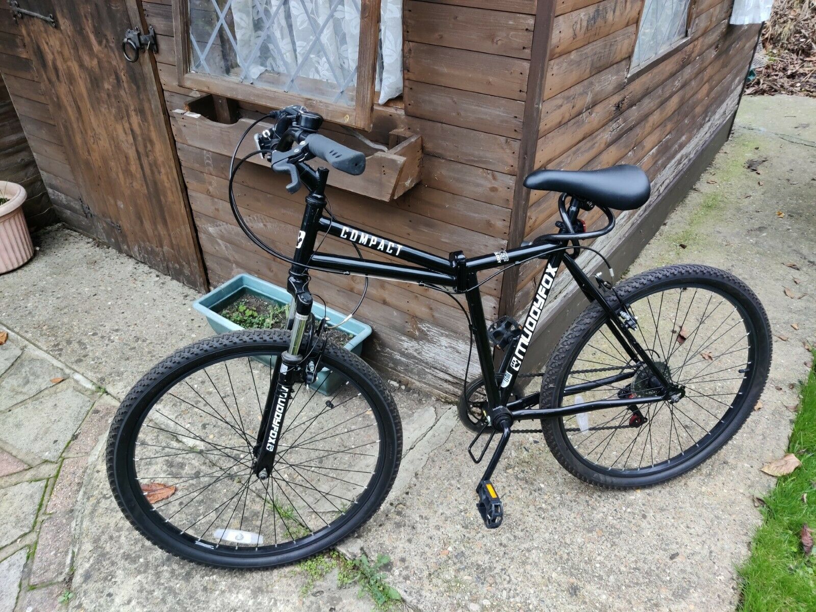 Muddyfox Compact Folding Mountain bike, Frame 19-inch, Wheel 26-inch