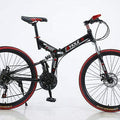 Foldable mountain bike 21 speed Folding mountain bicycle, 26 inch, Jasiq Ebykka  - Folding Bikes 4U