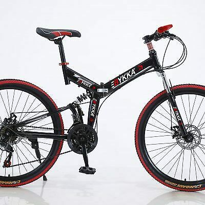 Foldable mountain bike 21 speed Folding mountain bicycle, 26 inch, Jasiq Ebykka  - Folding Bikes 4U