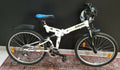 Folding FSP PRO BIKE White Off Road Trekking Bike Kenda 26" Speeds 6 Mountain  - Folding Bikes 4U