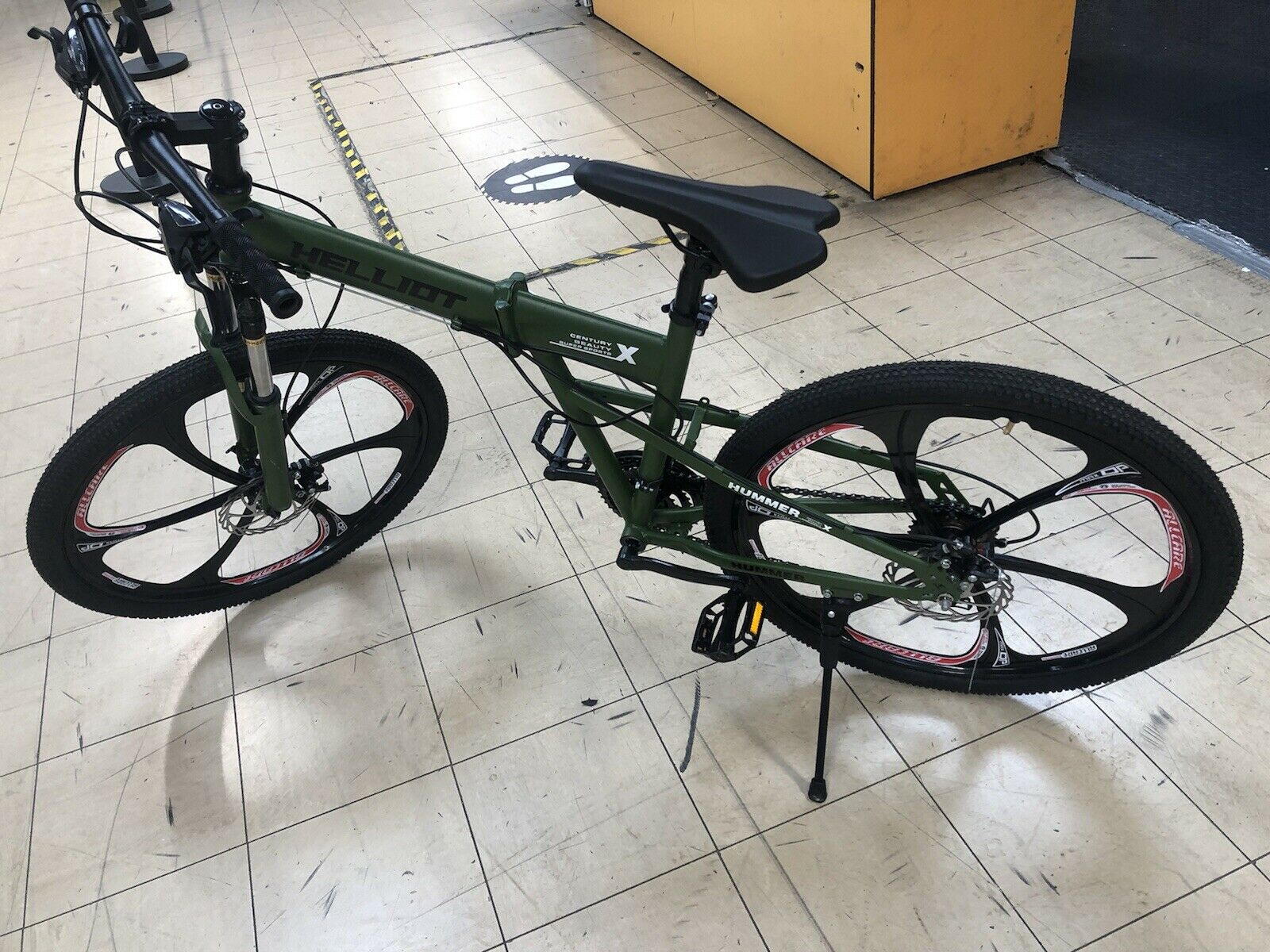 Folding Mountain Bike Helliot Hummer - Folding Bikes 4U