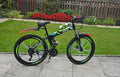 CNOPT MACTEP Folding Mountain Bike, 26 inch Double Shock Absorber Bicycle 3 * 7  - Folding Bikes 4U