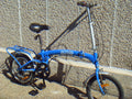16"teen aluminium folding bike, used,blue colour,3 speed - Folding Bikes 4U