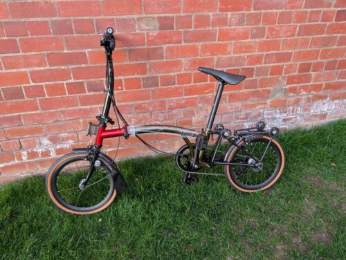 Brompton-like PIKES Paikesi folding bike, Cr-Mo Frame, 3x3 speed, v-brakes