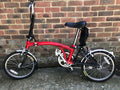 1995 Brompton folding bicycle. Red. Very good condition - Folding Bikes 4U
