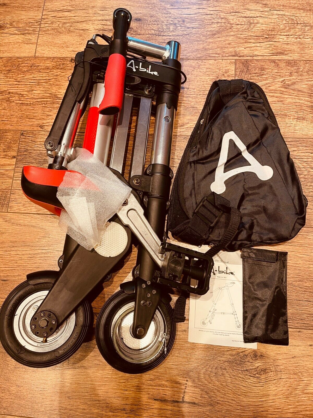 A-BIKE MODEL ZB01 Fold Up Bike - Folding Bikes 4U