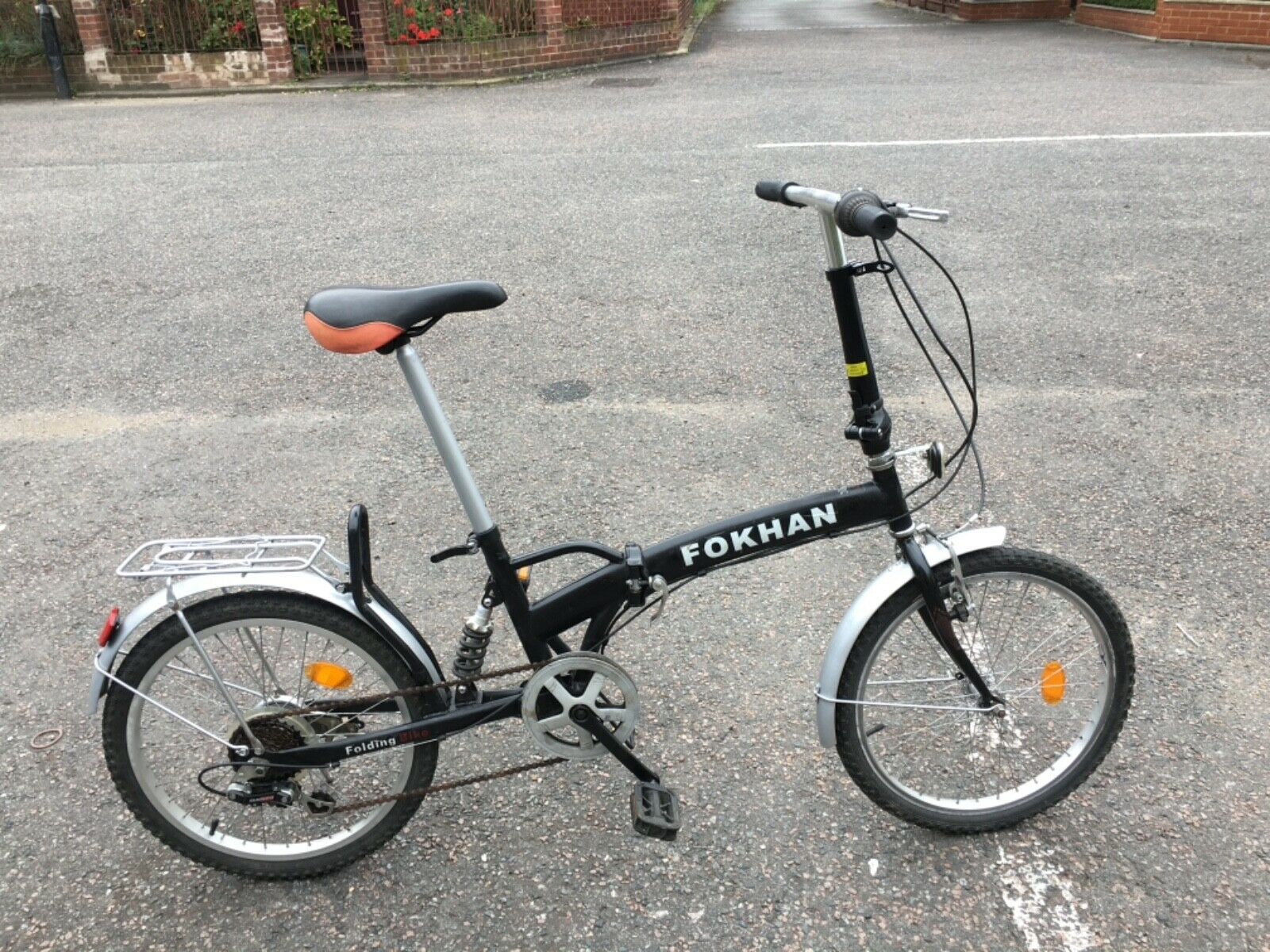 ADULT UNISEX  FOLDING BIKE FOKHAN IN GREAT RIDING CONDITION RIDE AWAY - Folding Bikes 4U