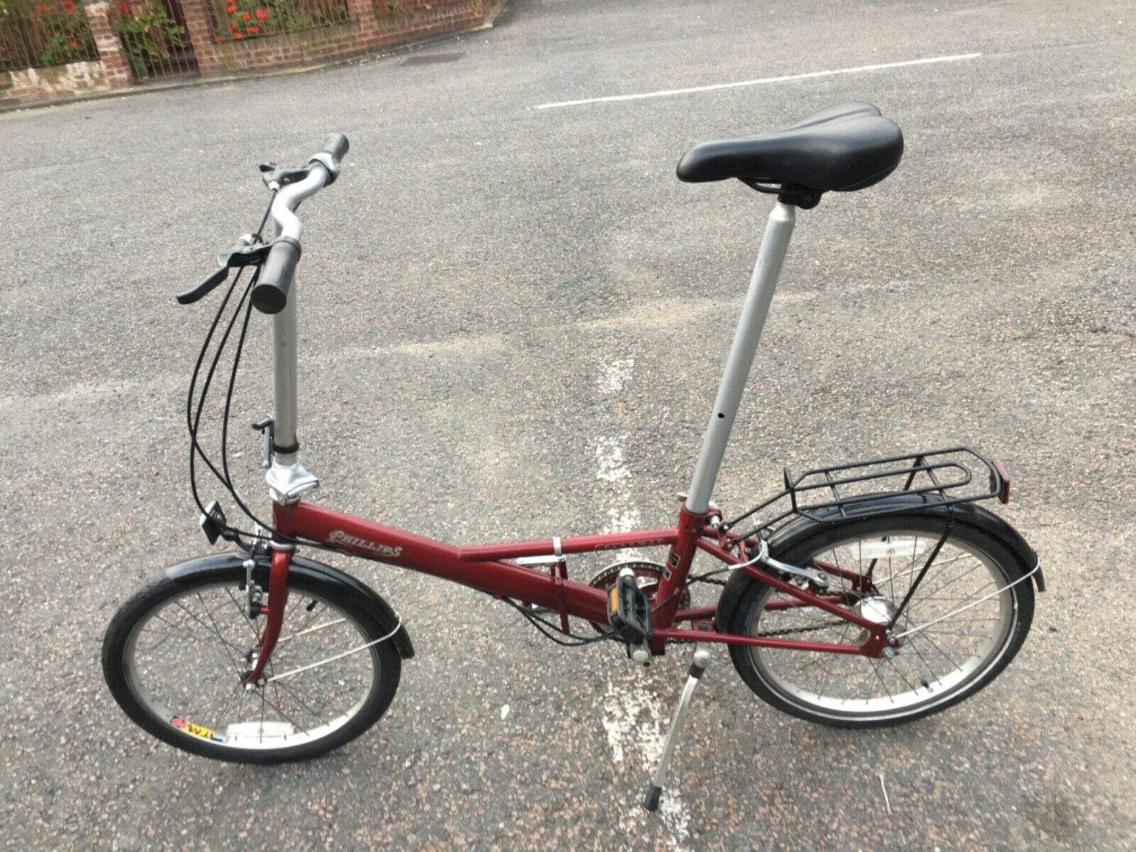 ADULT UNISEX FOLDING BIKE PHILLIPS PARKWAY IN GREAT RIDING CONDITION - Folding Bikes 4U