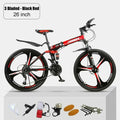 Amin Bike Folding Mountain Bike Gear 21 Speed Folding Racing MTB Bicycle  - Folding Bikes 4U