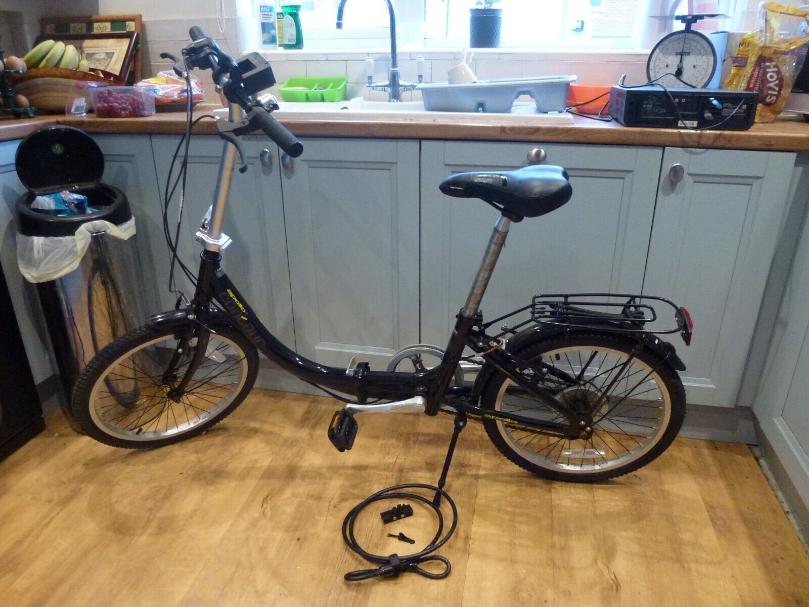 Apollo Contour Folding Bike Aluminium Frame 7 speed Shimano Gears - Folding Bikes 4U