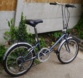 Apollo Nifty folding bike, 20" wheels, 6 speed, 10" frame folder, campervan boat - Folding Bikes 4U