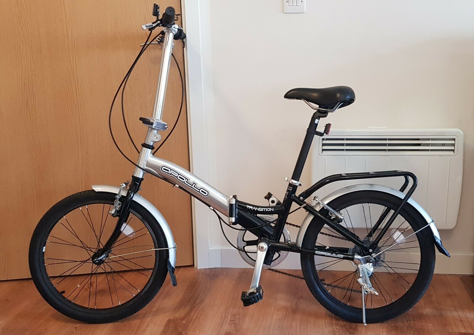 Apollo Transition Folding Bike 20” Wheels Aluminium Frame immaculate condition. - Folding Bikes 4U