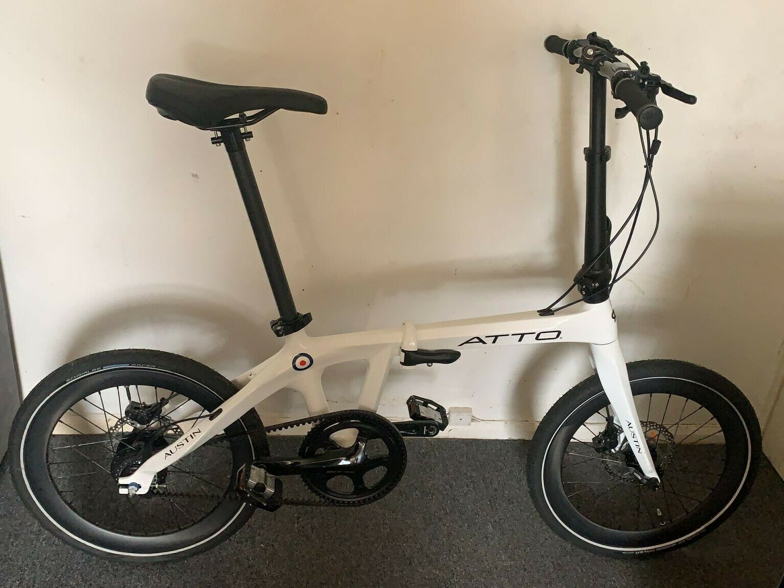 Austin Atto Carbon Fold Up Bike 2021 RRP £3300 - Folding Bikes 4U