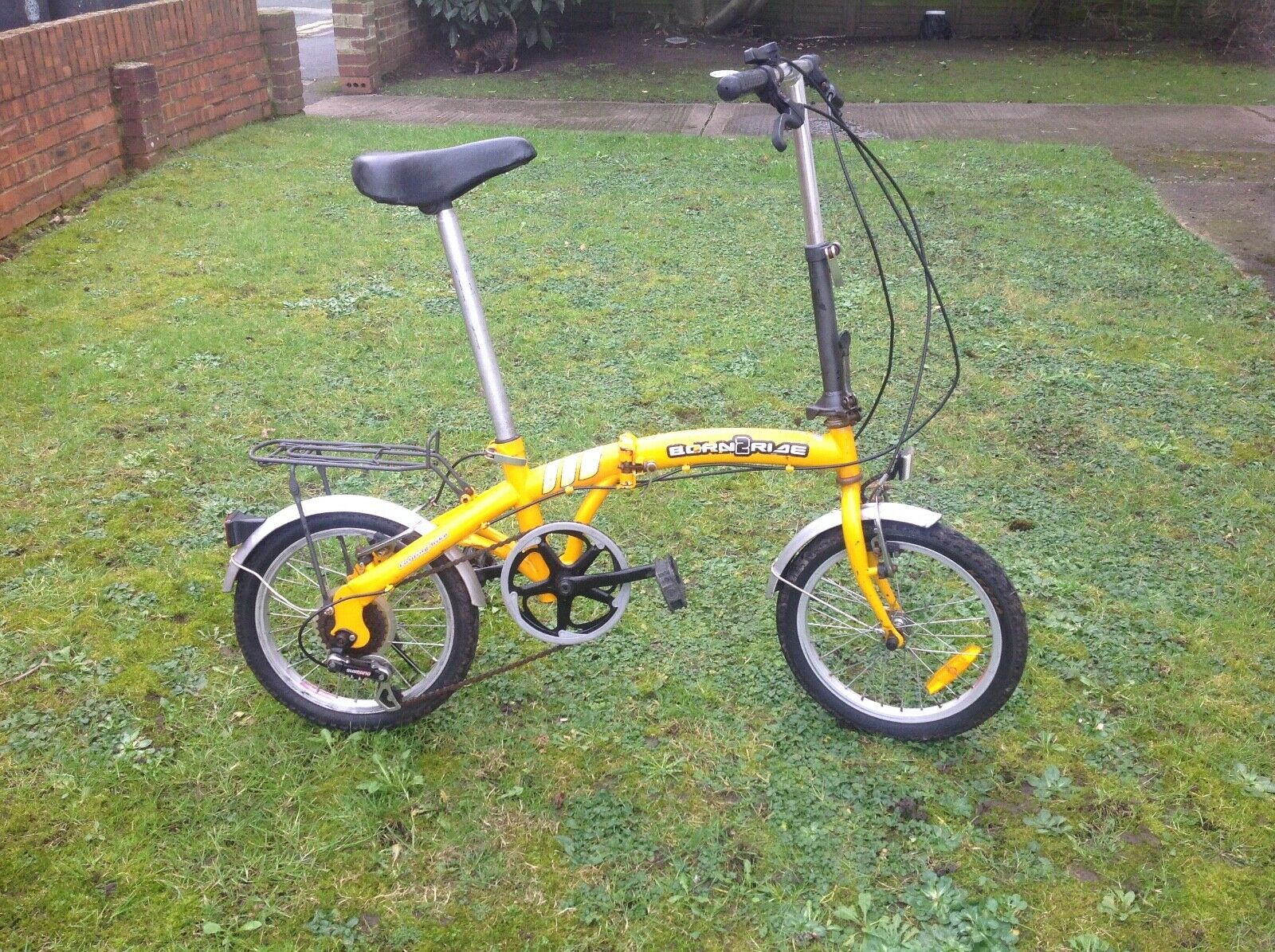 BORN 2 RIDE  6 speed  Fold up  bike  - Folding Bikes 4U