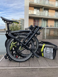 BROMPTON BIKE S2L- NYC VESPERTINE LIMITED EDITION WITH BAG