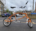 Big Fish Carnielli Foldable commuter bicycle, retro classic look Orange - Folding Bikes 4U