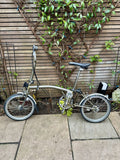 Brompton 3-Speed folding bike w Raw Finish - BS6102-1992, EN 14764:2005 - Folding Bikes 4U