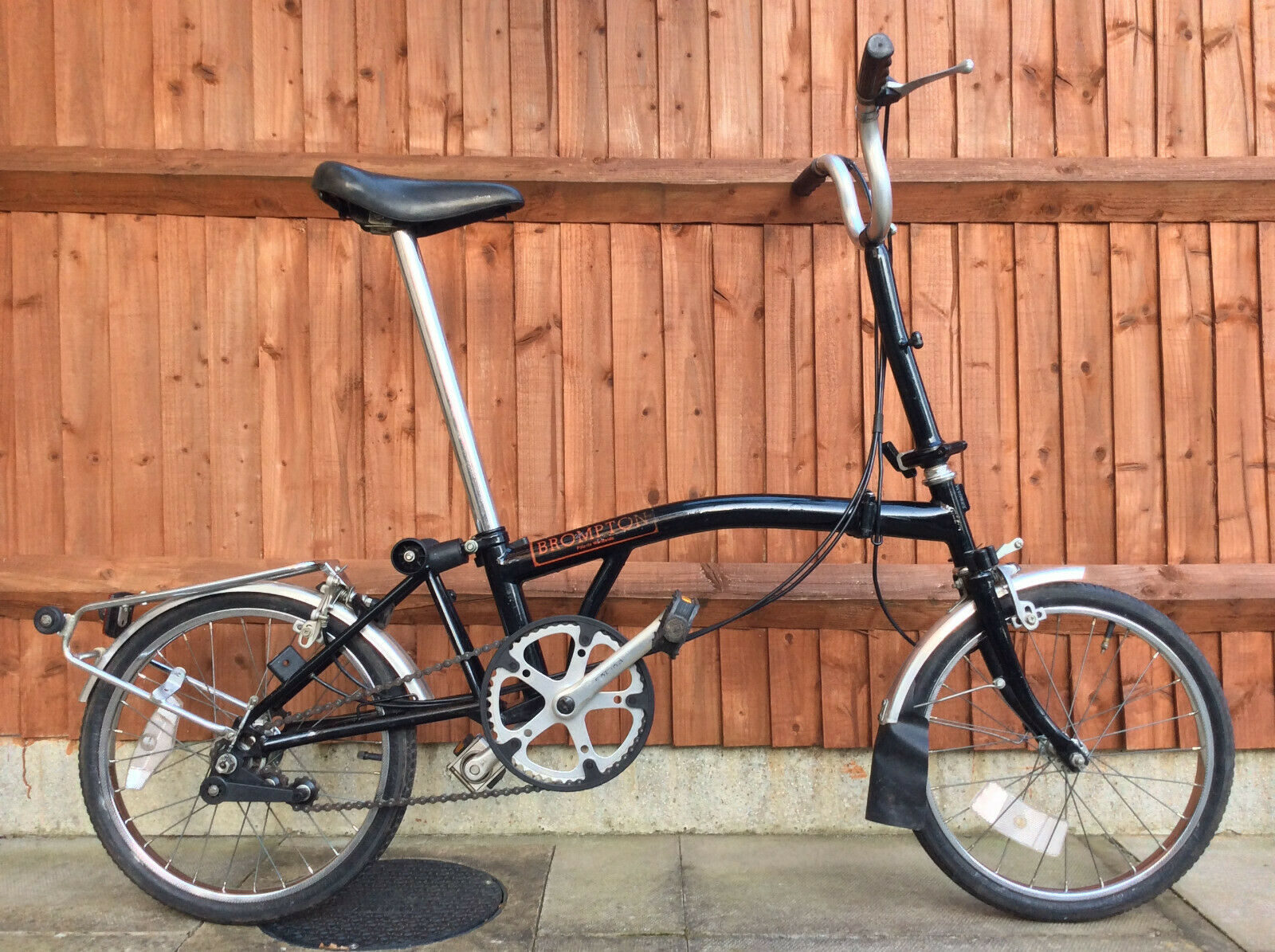 Brompton MK2 Vintage 3 Digit Frame Rare Original Folding Bike Worldwide Postage - Folding Bikes 4U