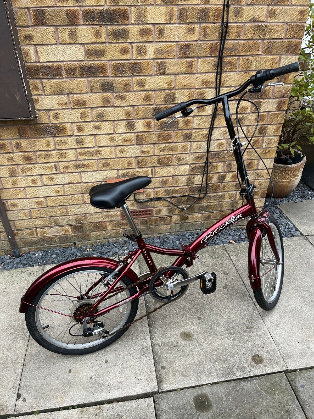 Brooklyn Durango 20 inch Folding 6 Speed Bike vintage folding / foldable bicycle - Folding Bikes 4U