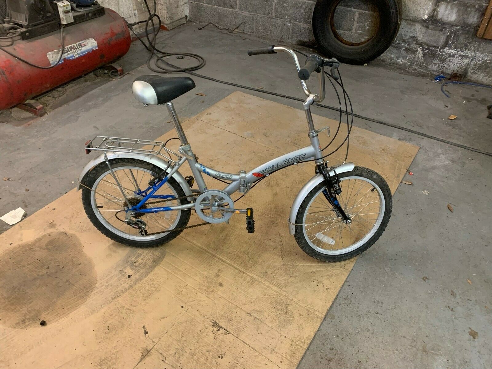 CHALLENGE  GAUNTLET  FOLDING CITY BIKE 6 SPEED UNISEX - Folding Bikes 4U