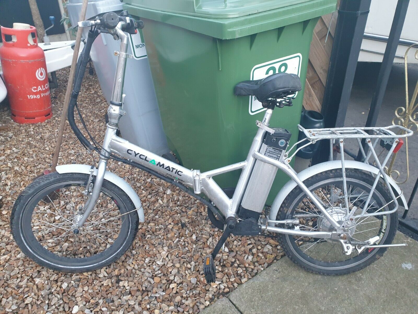 CYCLAMATIC FOLDING Electric Bike For Spares Or Repairs - Folding Bikes 4U