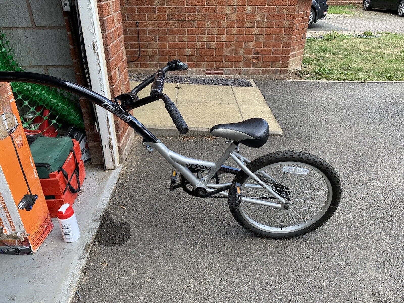 Canyon Folding Trailabike - Kids tag Along Bike - Folding Bikes 4U