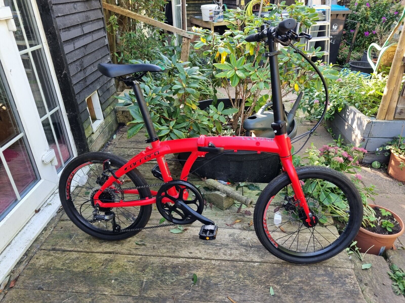 Carrera Intercity Disc 8-Speed Folding Bike - Barely Used - Folding Bikes 4U