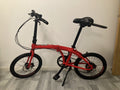 Carrera Intercity Disc 8-Speed Folding Bike - colour Red - Good condition - Folding Bikes 4U