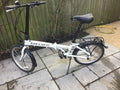 Carrera Transit lightweight Folding Bike 6061 T6 Aluminium -  White. Nottingham - Folding Bikes 4U