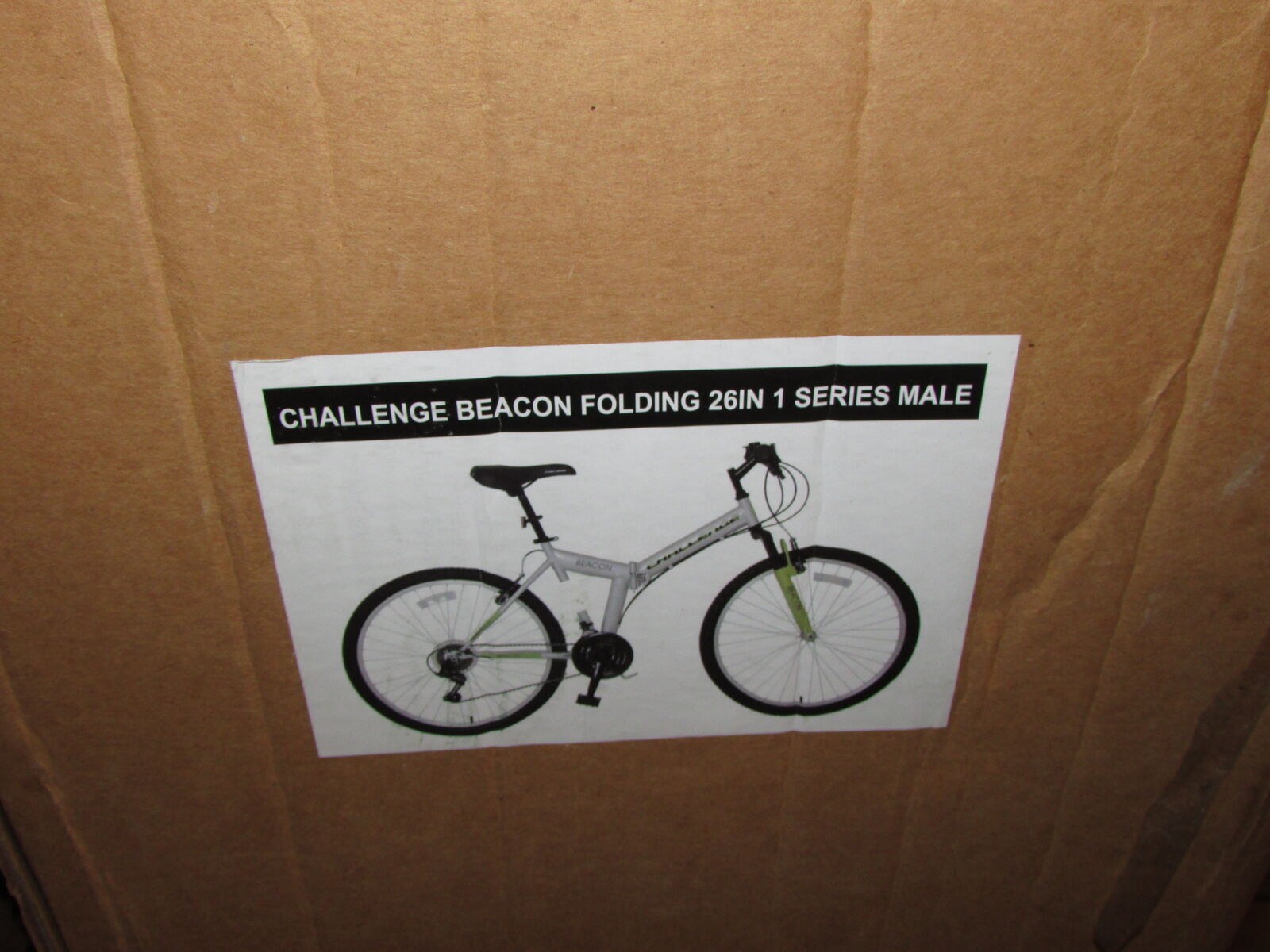 Challenge Beacon 26 inch Wheel Size Mens Folding Bike - RF7304 - Folding Bikes 4U