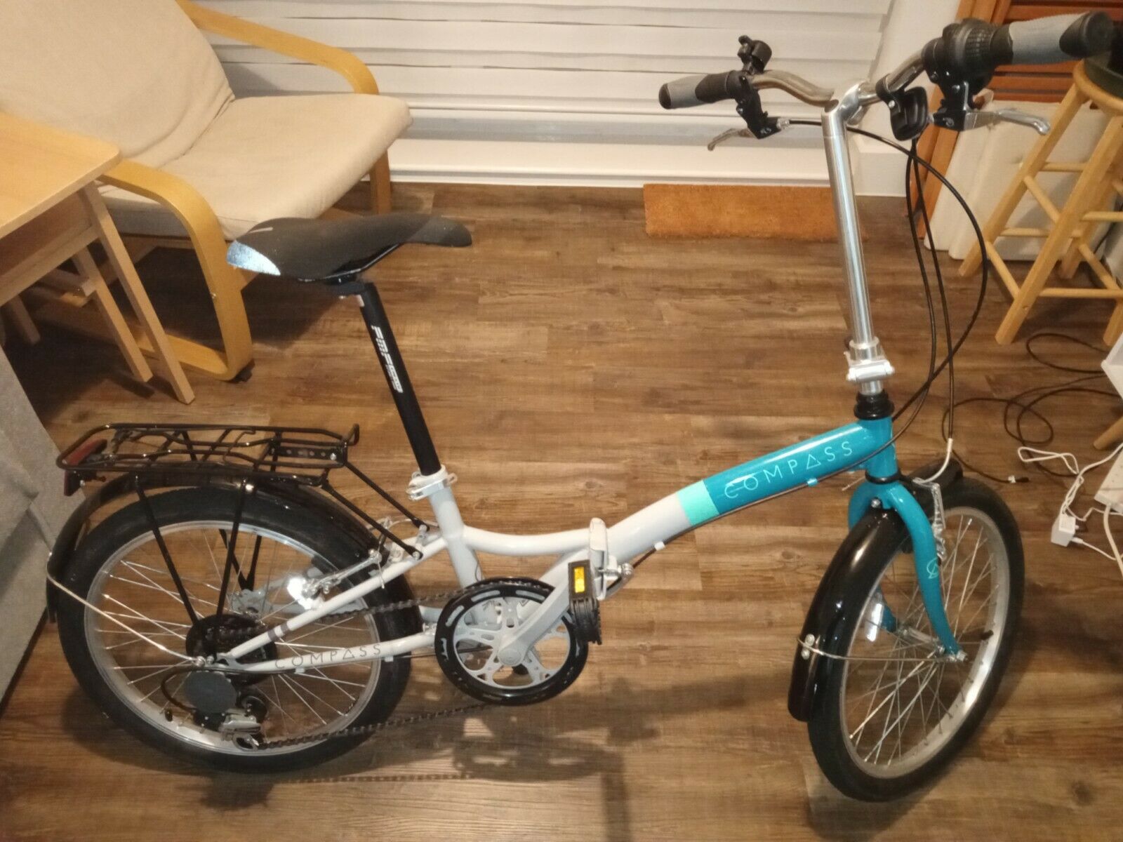 Compass 'Northern' Folding Bike and Accessories, good condition - Folding Bikes 4U