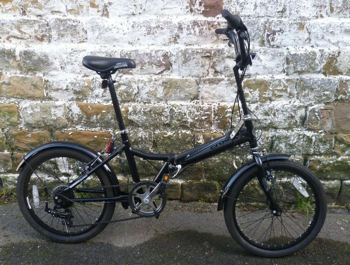 Cross CRF300 Folding Bike 20" wheels - Black - Collection Only - Folding Bikes 4U