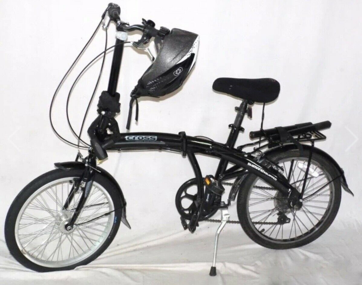 Cross Road CXF500 Folding Bike in Black. RRP £256 - Folding Bikes 4U