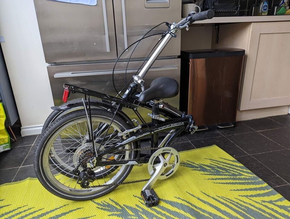 Cyco Mifa Foldable Folding Adult Bike Black - Folding Bikes 4U