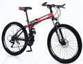 Cydal 26 inch Adult Folding Bike Bicycle Mountain bold suspension Dual Disc - Folding Bikes 4U