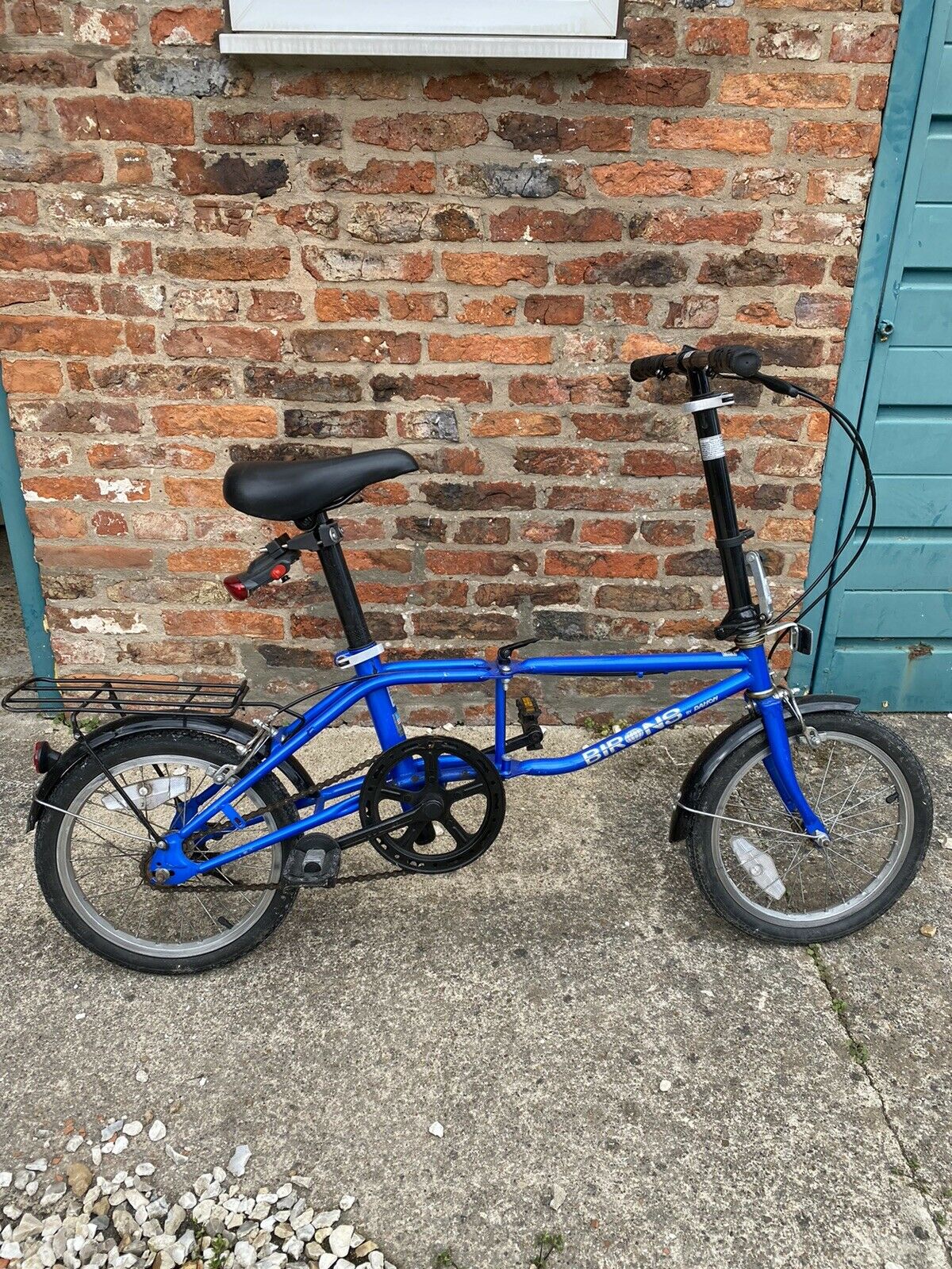 Dahon Birons Fold-Up Blue Bike - Folding Bikes 4U