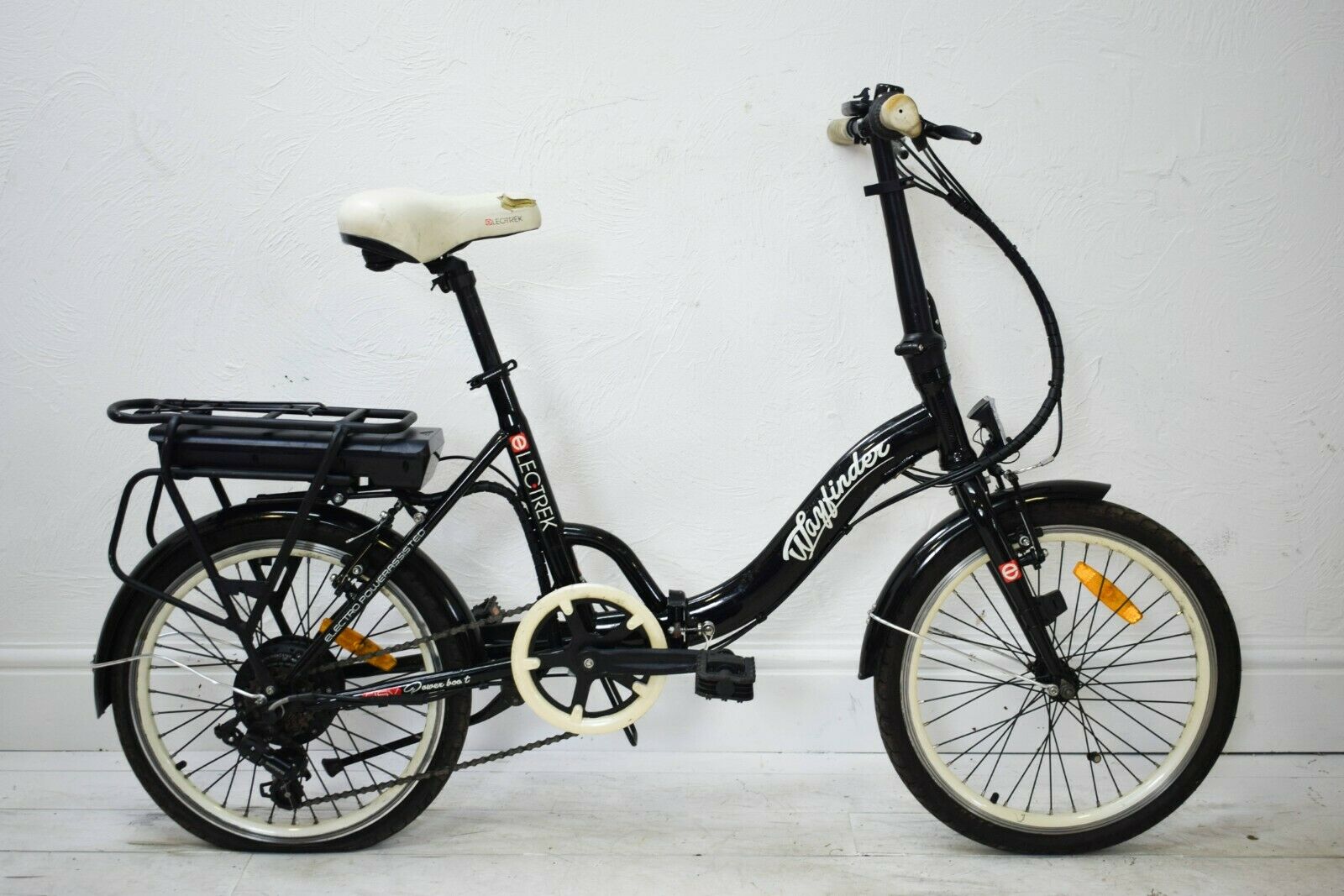 ELECTREK WAYFINDER FOLDING COMPACT 36V ELECTRIC BICYCLE - NO BATTERY/ CHARGER - Folding Bikes 4U