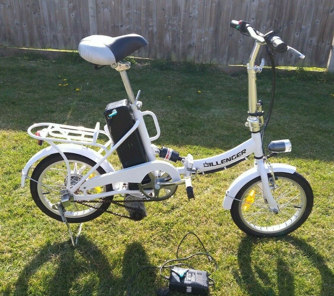 ELECTRIC BICYCLE E BIKE DILLENGER CHEETAH Explorer FOLDING NEW BATTERY BN14 pcod - Folding Bikes 4U