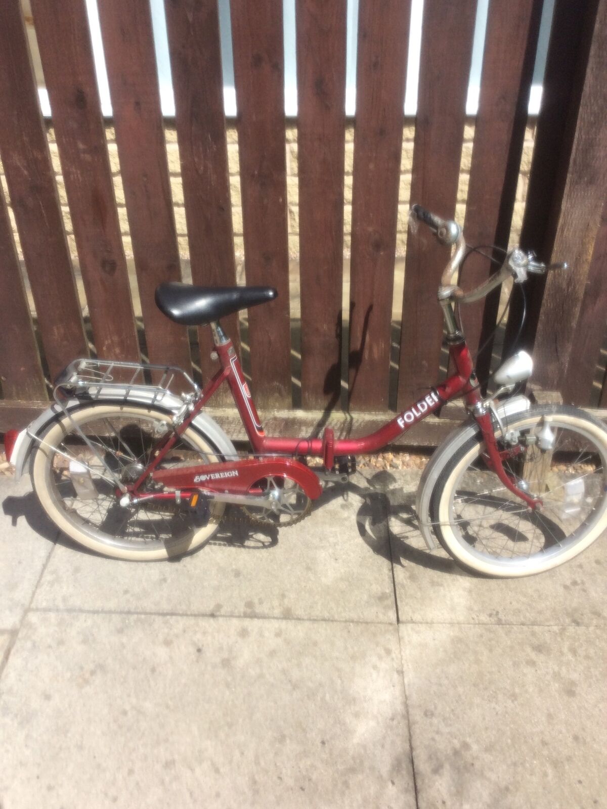 ELSWICK SOVEREIGN FOLDER 20”WHEELS 17”FRAME SEPTEMBER 1986 STURMEY ARCHER HUB - Folding Bikes 4U