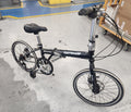 Eastwharf Series 9 folding bike - Black commuter bicycle 20" wheels - Folding Bikes 4U