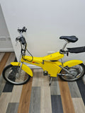 Electric Bicycle Foldable Yellow Lee Iacocca Mini E Bike - Folding Bikes 4U