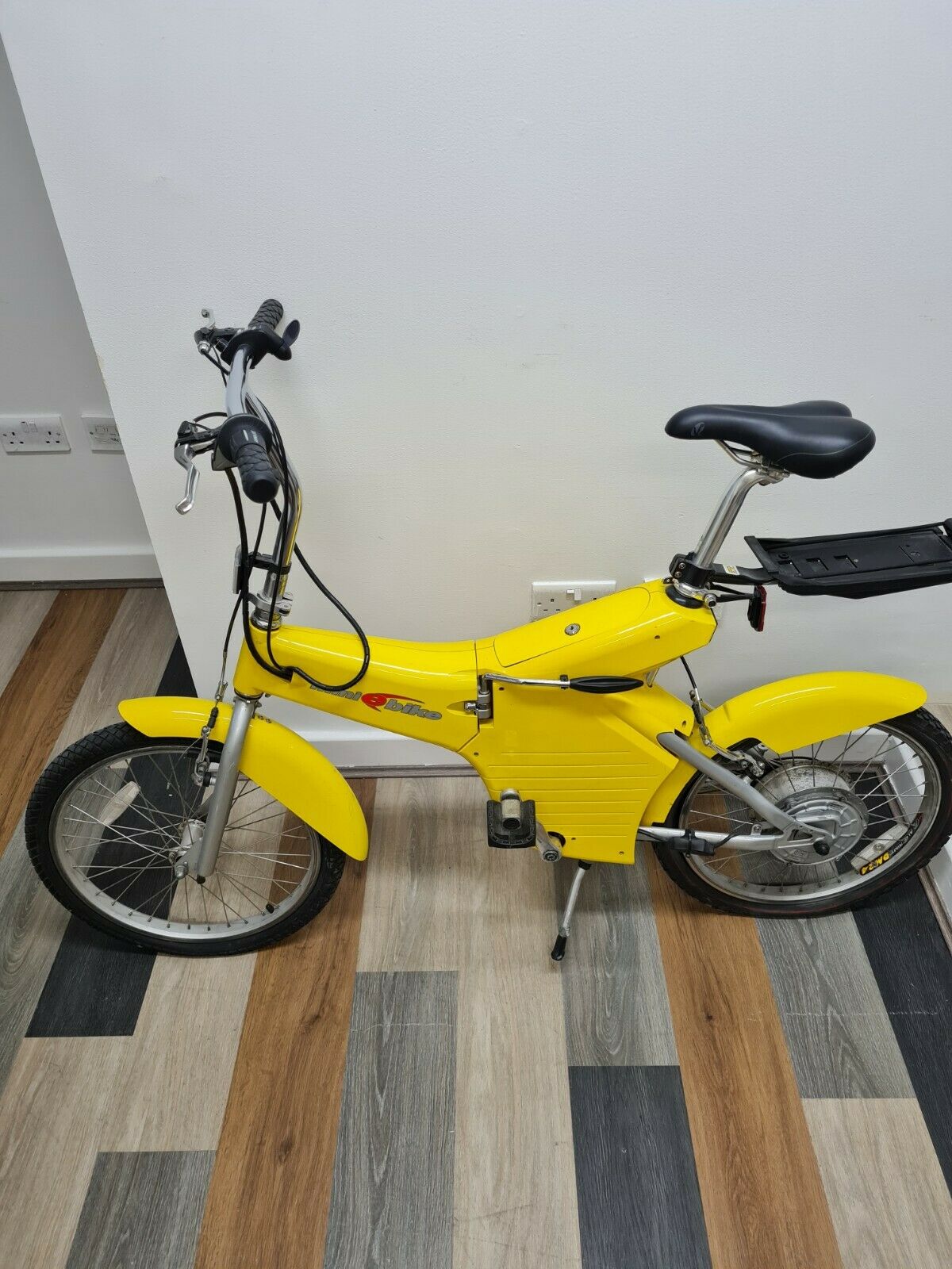 Electric Bicycle Foldable Yellow Lee Iacocca Mini E Bike - Folding Bikes 4U