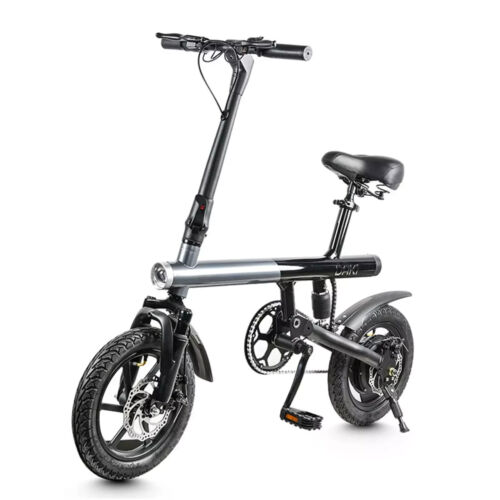 Electric Bike 36V 8Ah Battery 350 watts Motor 14 inch Folding Ebike DAKI MZ-4 - Folding Bikes 4U