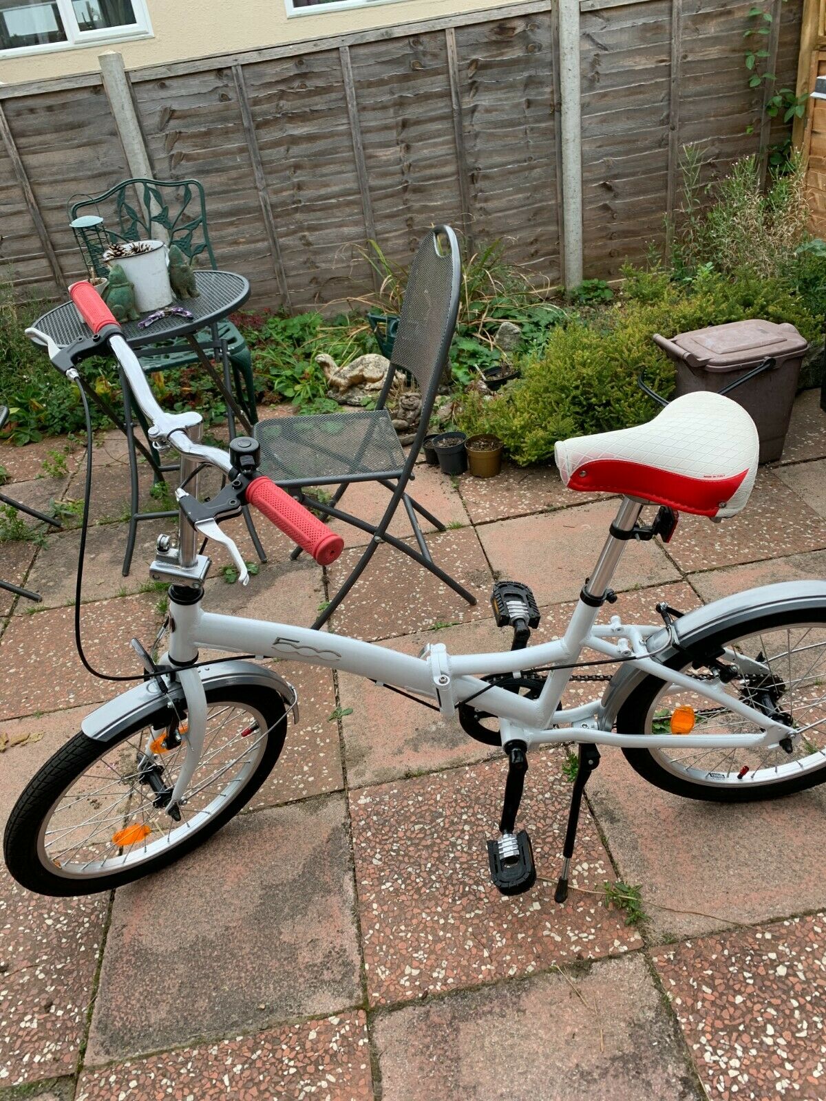 FIAT 500 Foldable Bicycle 2019 Stored in Beautiful Condition. - Folding Bikes 4U