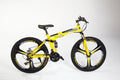 FIREFLY yellow 26" FULL SUSPENSION 21 GEAR FOLDING MOUNTAIN BIKE - Folding Bikes 4U