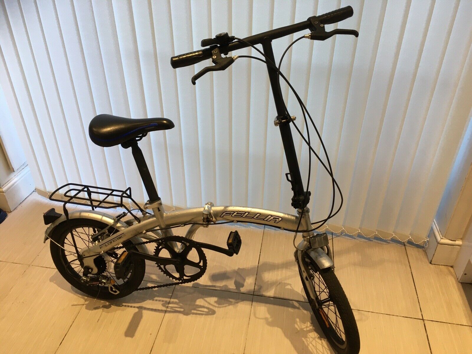 Fellia Folding Bike 6 Speed Shimano 16in Wheel 10in Frame - Folding Bikes 4U