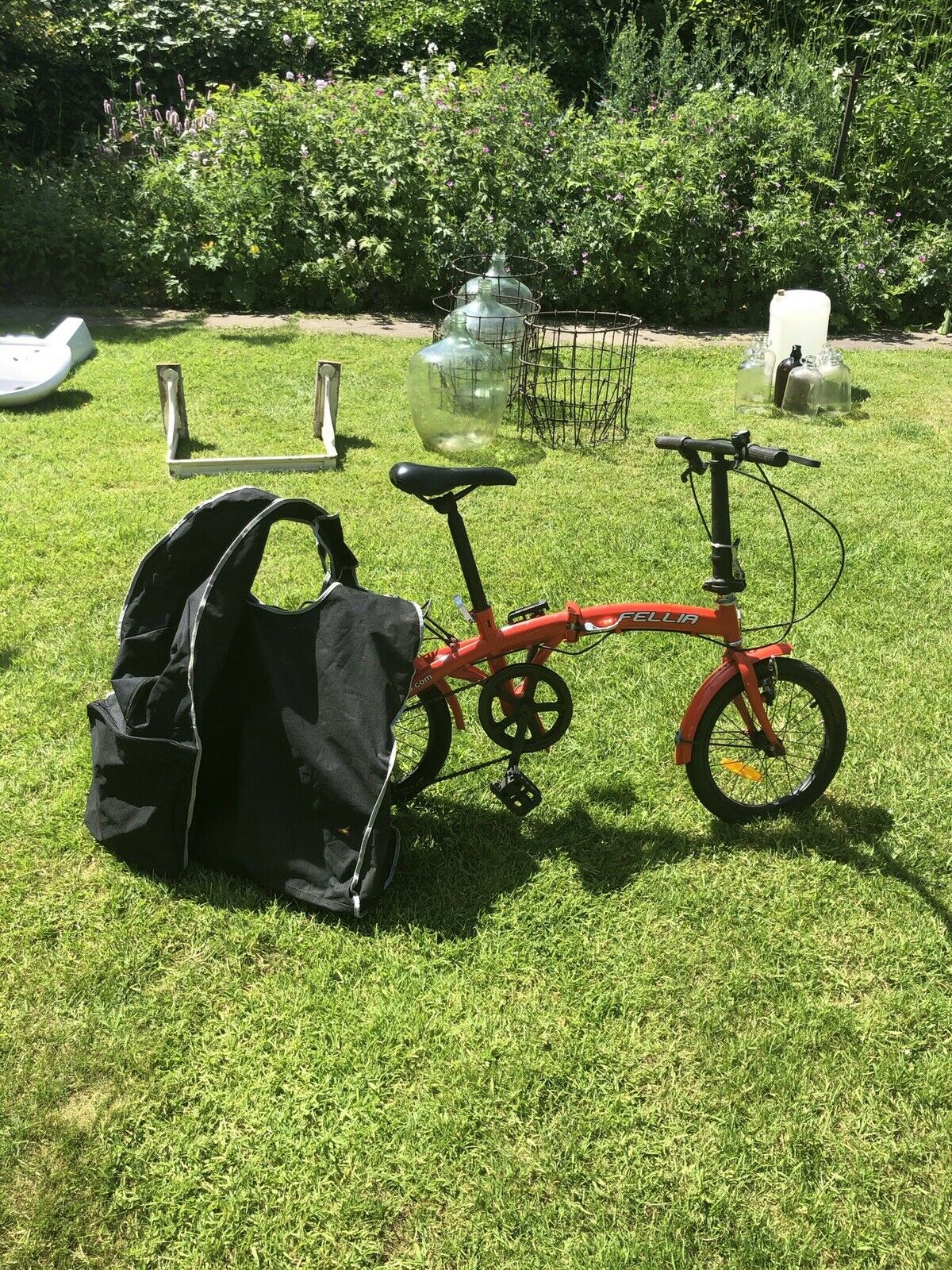 Fellia Folding Bike With Bag - Folding Bikes 4U