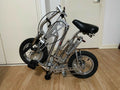Gekko Spider City Compact Folding Bike Silver - Folding Bikes 4U